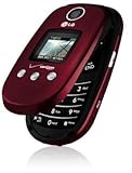 Lg Vx8350 red Bluetooth Cell Phone for Verizon Wireless with No Contract -  ....