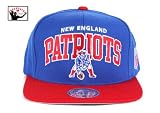 New England Patriots Blue/Red Two Tone Plastic Snapback Adjustable Plastic Snap Back Hat / Cap