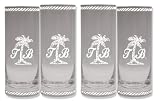 Ambiance Collections Tommy Bahama Cooler Glasses, Set of 4