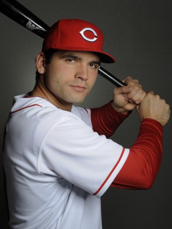 Cincinnati Reds Photo Day, GOODYEAR, AZ - FEBRUARY 20: Joey Votto Photographic Poster Print by Rob Tringali, 24x32