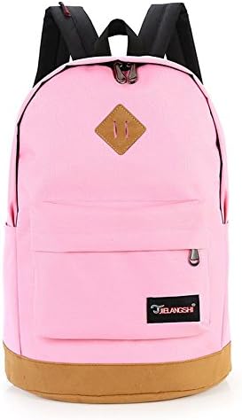 kenabls Laptop College Backpack for Teens School Bags Girls Back Pack Light Pink