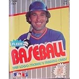 1989 Fleer Baseball Card Unopened Hobby Box (Griffey, Smoltz, Johnson, Biggio RC's)