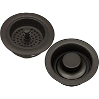 Oil Rubbed Bronze Kitchen Sink Drain Garbage Disposal Stopper Set