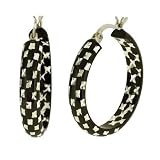 Damen Creolen Sterling-Silber 925