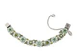 Michal Negrin Silver Bracelet with Hand painted Flowers, Green and Olivine Swarovski Crystals Victorian Style, Hypoallergenic Reviews 411l9n 44qL. SL160 Michal Negrin Silver Bracelet with Hand painted Flowers, Green and Olivine Swarovski Crystals Victorian Style, Hypoallergenic Reviews