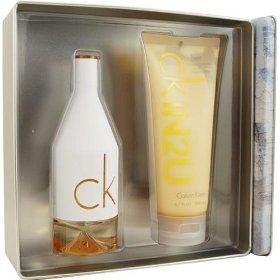 CK In2u By Calvin Klein For Women. Set-edt Spray 3.4-Ounces & Body Lotion 6.8-Ounces