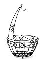 Spectrum 39210 Scroll Fruit Tree, Black