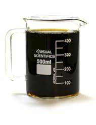 BISS: Premium Beaker Mug, Thick Borosilicate Glass, 16.9oz (500mL) Capacity - EISCO