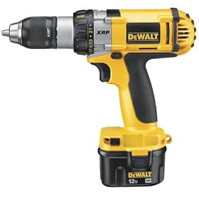 Factory-Reconditioned DEWALT DC980KAR Heavy Duty 12-Volt Ni-Cad 1/2-Inch Cordless Drill/Driver Kit