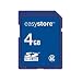 Easystore 4 GB Class 2 SDHC Flash Memory Card