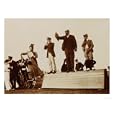 The Runners Up Calling the Dogs at the Finish of a Race Art Giclee Poster Print by Andrew Pitcairn-knowles, 24x18