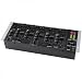Gemini MM-3000 4U 19-Inch Professional 5 Channel Stereo Mixer (Rack Mounted)