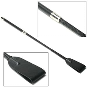 Strict Leather Premium Black Riding Crop