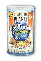 Peaceful Planet Rice Protein Energy Shake African Vanilla - 11.7 oz - Powder