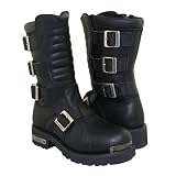Xelement Leather Executioner Motorcycle Boots - 10