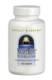 Source Naturals NightRest with Melatonin, 50 Tablets (Pack of 2)