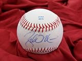 Zach Minor Autographed ROLB Baseball, Detroit Tigers, Proof Photo of Zach Signing for Us.