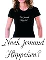 Coole-Fun-T-Shirts Herren T-Shirt Noch jemand Häppchen ? Fußball Weltmeisterschaft