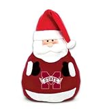 Mississippi State Bulldogs NCAA Plush Santa Pillow (22)