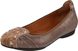 indigo by Clarks Women's Plush Velvet Flat,Pewter,9 M US
