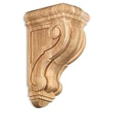 Jeffrey Alexander Rounded Corbel (CORQ-1MP) 5-1/2 x 4-1/2 x 10, Maple