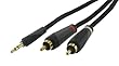 Connect Research CRE2103 Stereo Cable RCA Male / 3.5 mm Jack Male 3 m Black