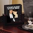 Art Glass Coaster Set-White Sox