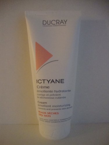 Ducray ICTYANE Emollient Moisturizing Ultra Hydrating Cream for Very Dry Skin 200 ml