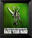 All Those In Favor Of Drinking Heavily, Raise Your Hand Framed Framed Art Poster Print, 10x12