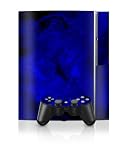 Indigo Quantum Waves Design PS3 Playstation 3 Body Protector Skin Decal Sticker