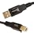 AmazonBasics USB 2.0 A/B Adapter Kabel 1.8m (m�nnlich/m�nnlich, 2-fache Abschirmung, vergoldet) [Amazon Frustfreie Verpackung]