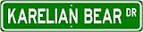 Karelian Bear Dog STREET SIGN ~ High Quality Aluminum ~ Dog Lover
