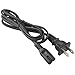 RiteAV - Universal Replacement Power Cord 6ft for Printers & Gaming Systems (Nema 1-15p to C7)