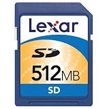 Lexar 512MB SD Card (SD512-23-260) (SD51232260)