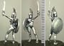 Hasslefree Miniatures: Humans - Artemis. Naked Hoplite female w/ sword and shield