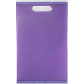 Colour Grip 12-inch Cutting Board, Purple by Chopping Blocks