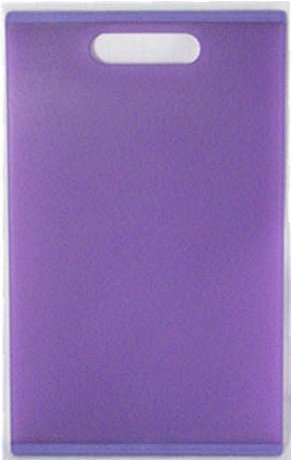Colour Grip 12-inch Cutting Board, Purple by Chopping Blocks