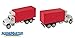 Walthers SceneMaster International 4900 2-Axle RFR Truckline, Red/White
