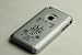 Apple iPhone Soft Polycarbonate Slim fit Case - Silver with Face Tattoo (Cozip Brand) Made in Korea