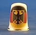 Porcelain China Collectable Thimble - National Emblem of Germany - Free Gift Box