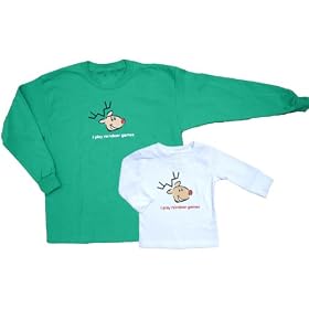 I PLAY REINDEER GAMES Matching Family Christmas Shirts