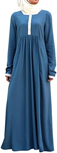 SHUKR Islamic Clothing Women's Shujana Dress Small Sea Pine