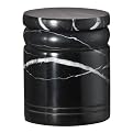 Home Marble Cansiter - Black (Small)