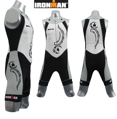 Herren Triathlon Einteiler Ironman Tattoo II SL Multisport Suit WSG