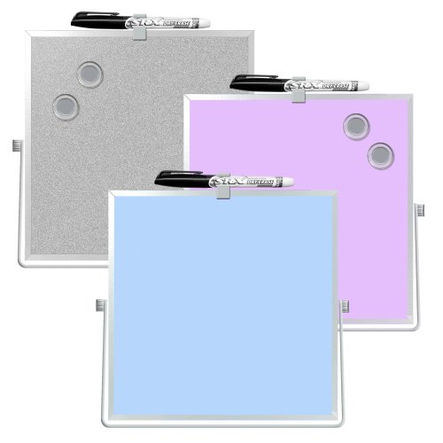 Childrens Toyshop  Toys : Board Dudes EASEL Assorted Colored Surfaces - Includes 2 Magnets (44010BDUA-4)