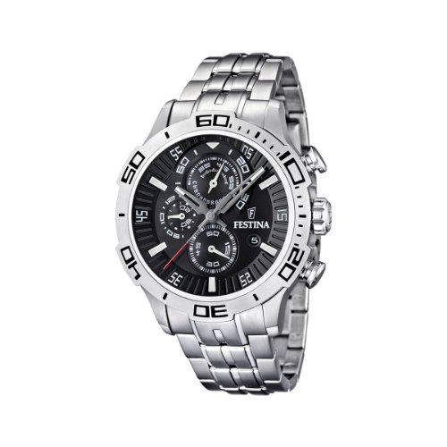 Festina Chronograph Herren-Armbanduhr Schwarz F16565/4 Preisvergleich