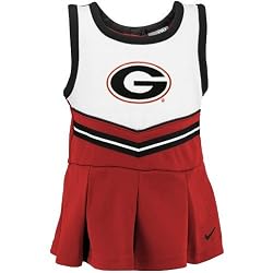 Nike Georgia Bulldogs Infant Red Cheer Dress & Bloomers