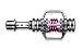 Crank Brothers Egg Beater SL Bicycle Pedal
