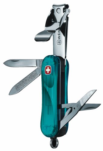 Wenger Original Schweizer Nagelknipser Evolution 6-teilig, azurblau, 15801123 Preisvergleich
