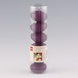 Produkt-Bild: Schwimmkerze 6er Pkg. in Dose aubergine